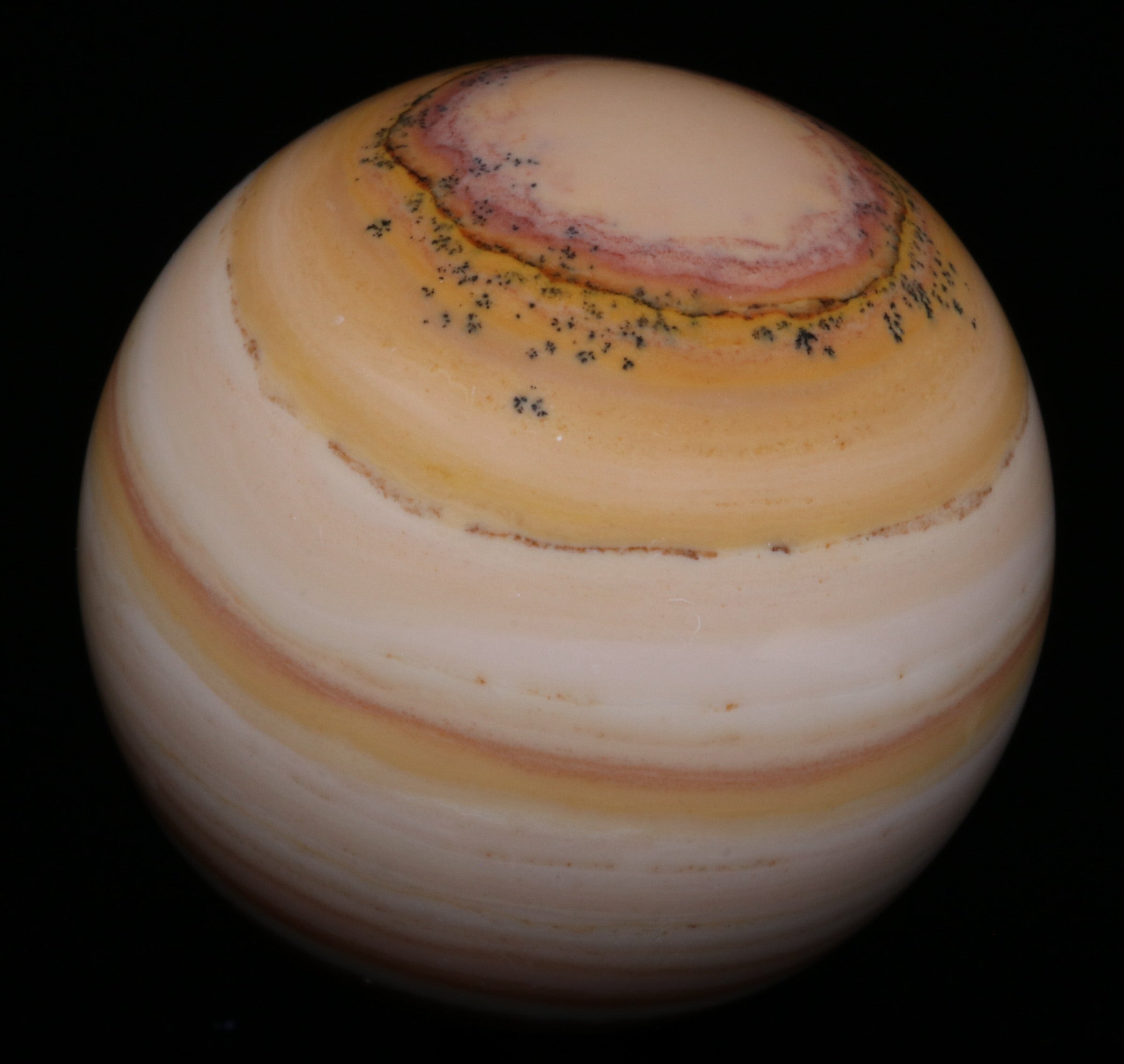 Sunset Dolomite Sphere 2.93"