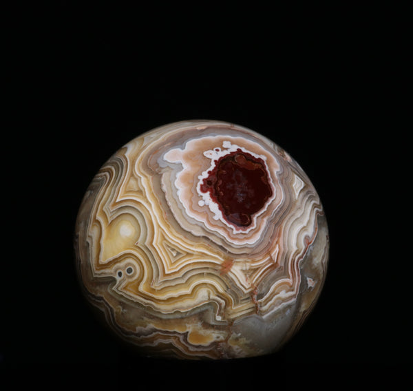 Crazy Lace Agate Sphere 1.14