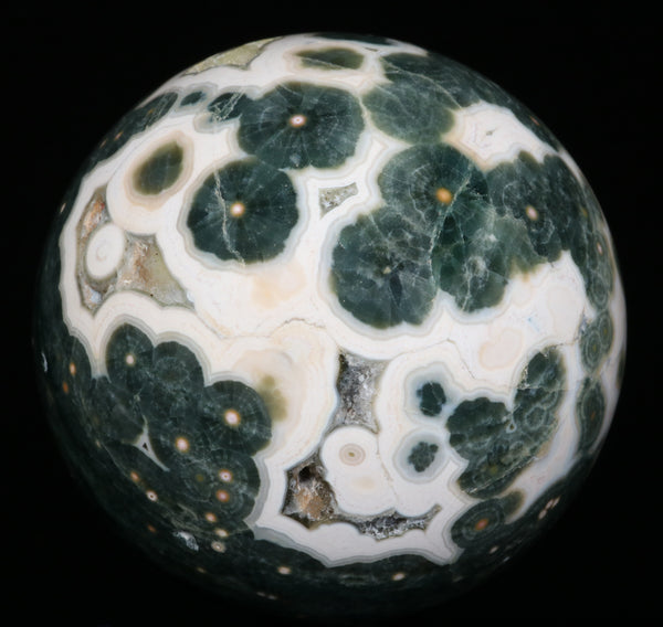 Ocean jasper sphere 2.69