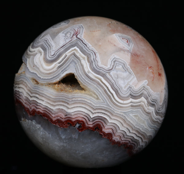 Crazy Lace Agate Sphere 1.94