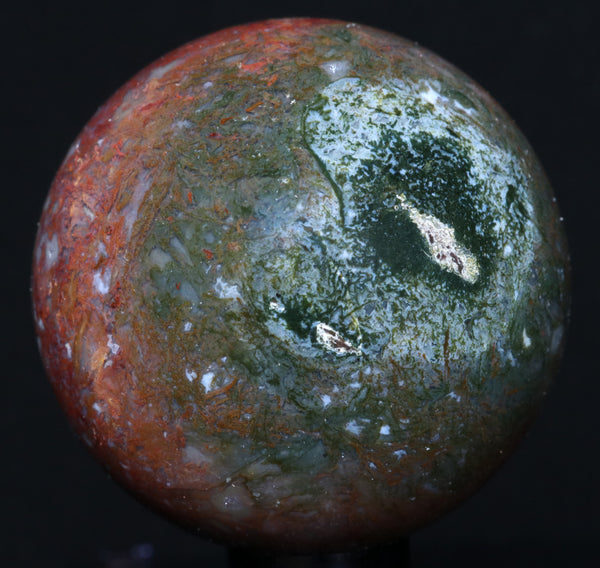 Combination Moss Agate Sphere 2.19