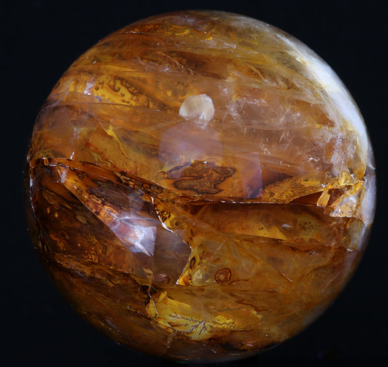 Fire Quartz sphere 2.69"