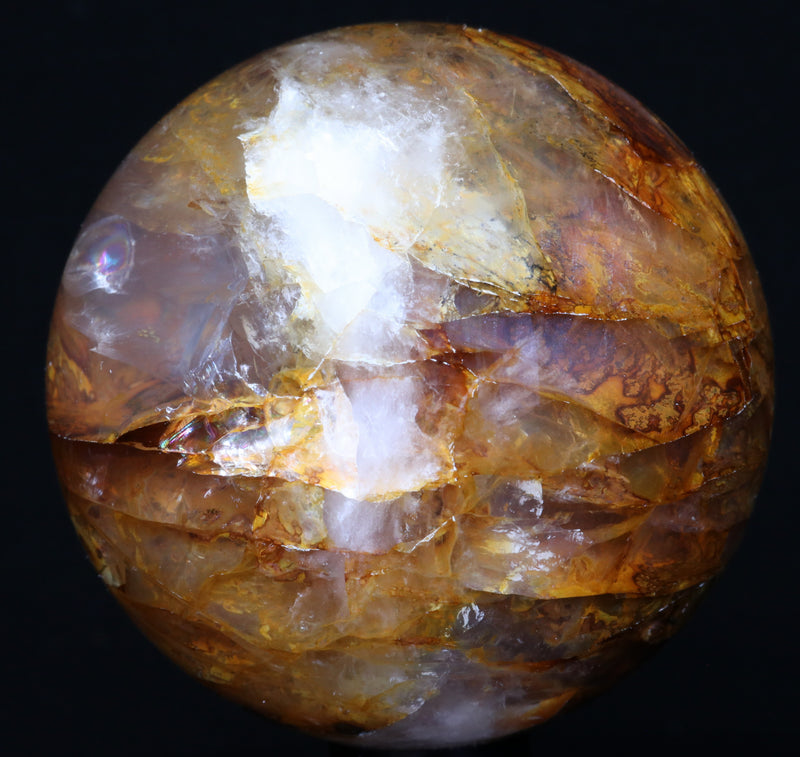 Fire Quartz sphere 2.69"